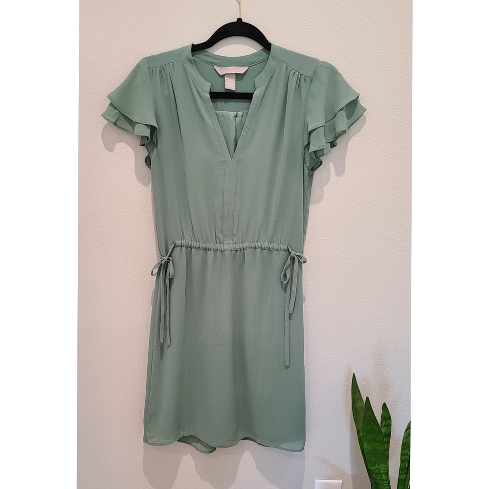 Sage dress